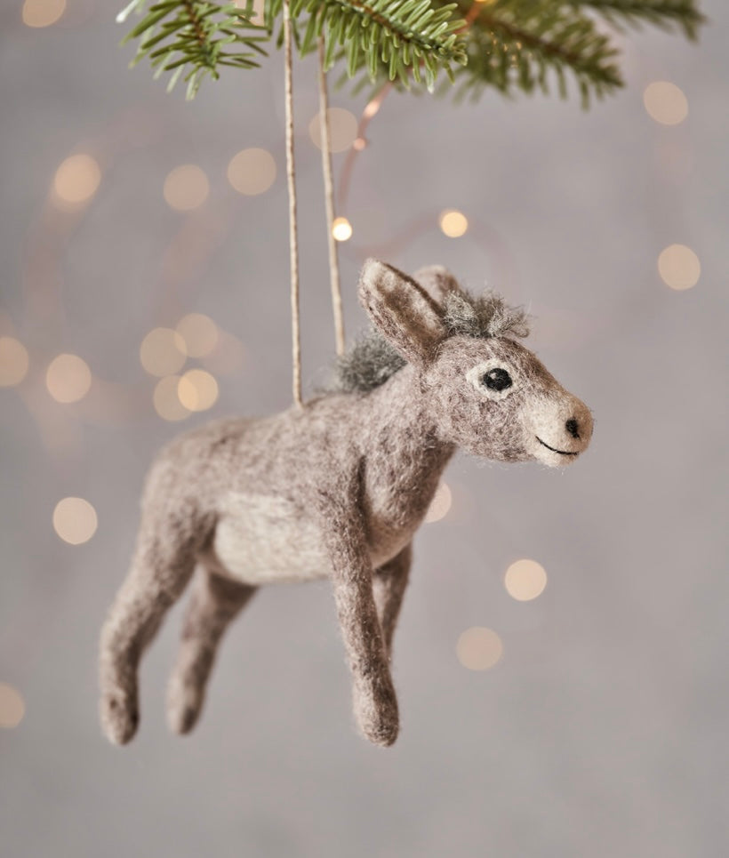 Donkey ornament