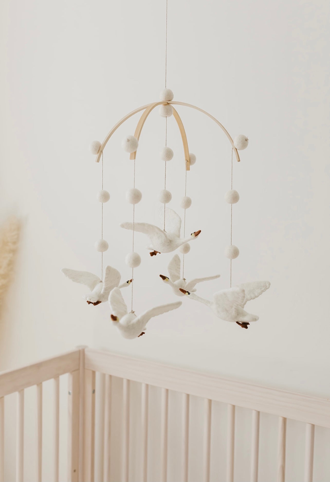 Flying Swans mobile