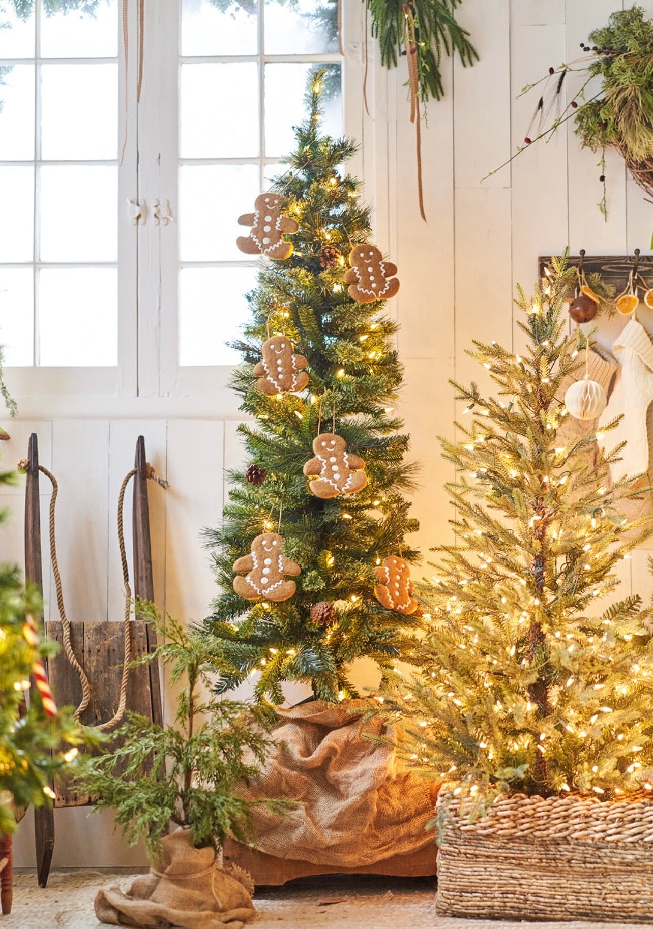Gingerbread man ornaments