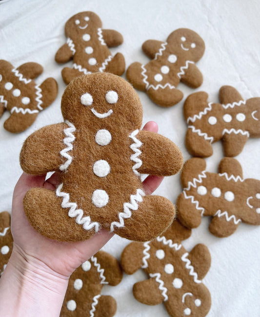 Gingerbread man ornaments