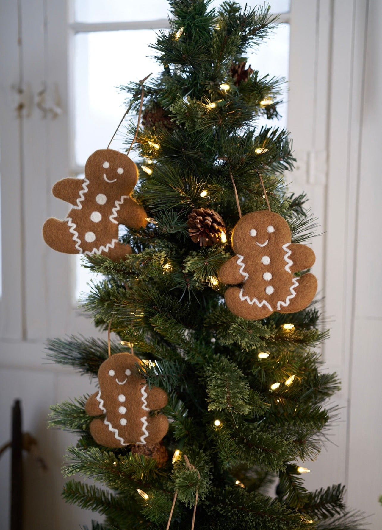 Gingerbread man ornaments