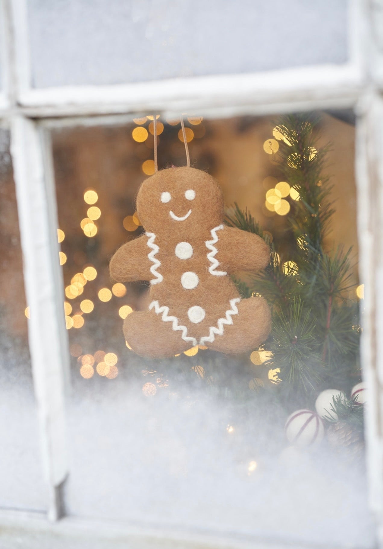 Gingerbread man ornaments