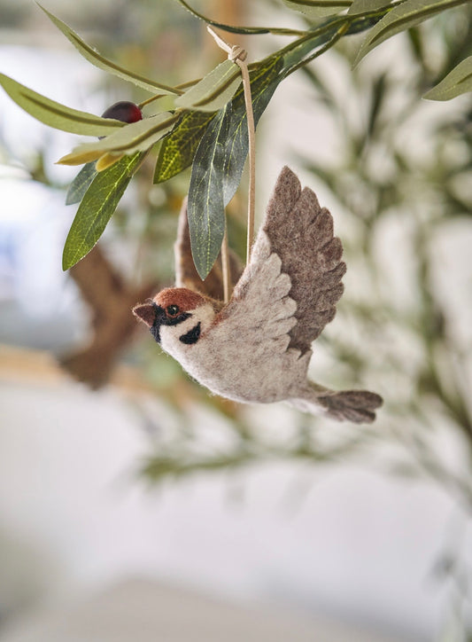 SPARROW ornament