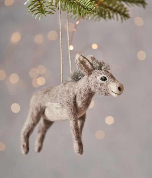 Donkey ornament