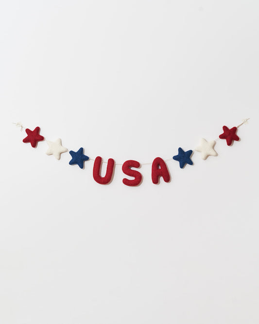 USA FELT GARLAND