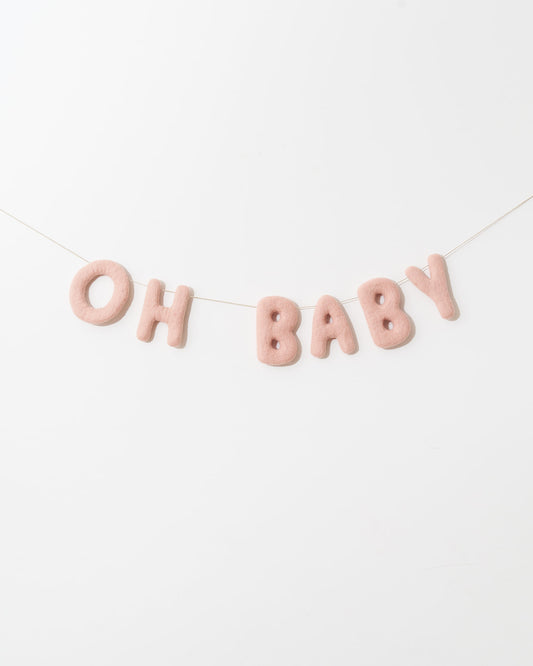 OH BABY FELT GARLAND